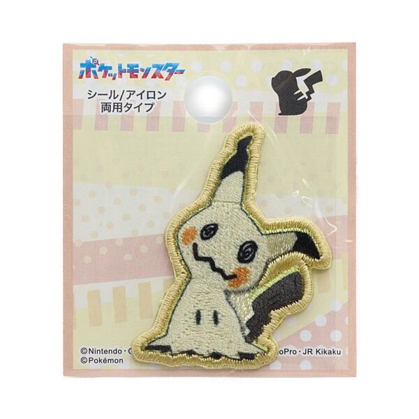 Pokemon Mimikyu Embroidery Seal Patch